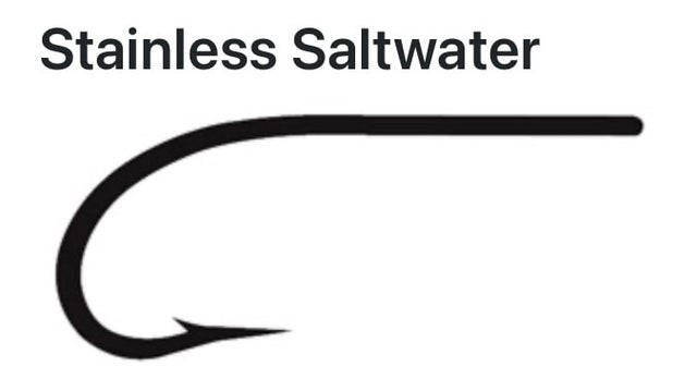 Saltwater Fly Tying Hooks