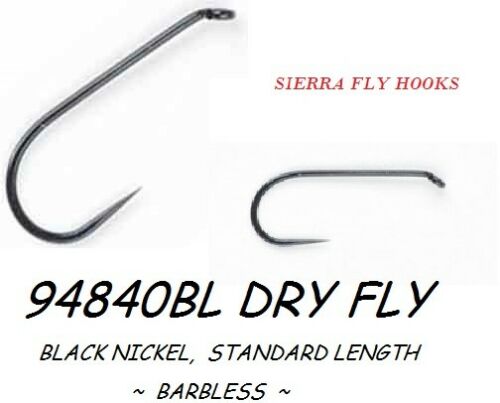 Fario Barbless Fbl 301 Wet Fly Hook Black (Pack Of 100) Size 10