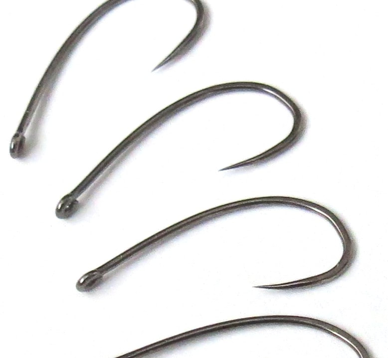 2312BL all purpose Nymph & Dry & Chironomid fly tying hooks #16 #14 #12 #10 #8